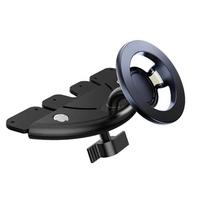 Car Phone Holder Magnetic Car CD Slot Mount Support Mobile Bracket Cell Clip For iPhone 16 15 14 13 12 11 Samsung Xiaomi CD Slot Magnetic gray