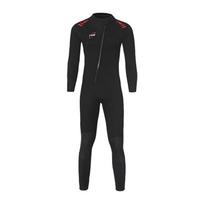 3mm Full Body Neoprene Wetsuit Diving Snorkeling Surfing Paddleboarding Kayaking Winter Water Sports Unisex 3XL black