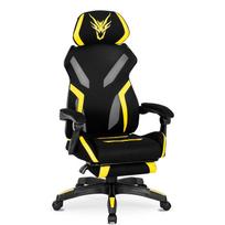 Maximo Swivel Gaming Chair Black/Yellow Modern