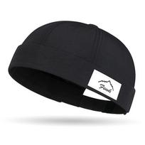 Quick-Dry Unisex Harbour Hat Thin Docker Cap Summer Trendy Skullcap  for Men tamsiai mėlyna