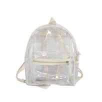 Adjustable Straps LED Lights Schoolbag Waterproof Luminous Travel Bag  Beach balta