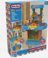 Įrankių dėžė 2in1, 70 cm, su 23 įrankiais, Little Tikes