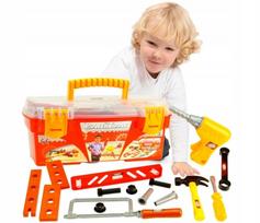 Įrankių dėžės rinkinys TOOL BOX WORKSHOP 6133, 16 dalių