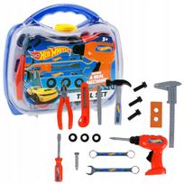 Įrankių rinkinys vaikams HOT WHEELS MEGA CREATIVE su atsuktuvu 423287