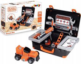 Vaikiškas įrankių lagaminėlis Smoby Black + Decker, 39 vnt.