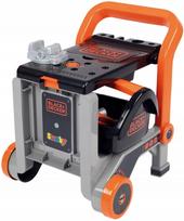 Įrankių dėžė Black & Decker su ratukais ir auksine rankena, 3 viename