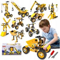 Statybiniai kaladėlės MEGA BUILDER didelis rinkinys