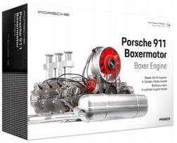 Surenkamas „Porsche 911“ bokserinis variklio modelis, 6 cilindrai, mastelis 1:3, Franzis