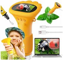 Skaitmeninis optinis mikroskopas vaikams, 1000x, HD, su LED, kišeninis