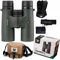 Žiūronai VORTEX OPTICS TRIUMPH HD 10x42, rinkinys