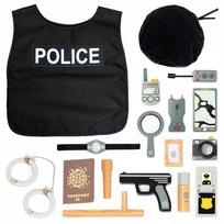 Medinis policijos rinkinys vaikams UMU, 17 dalių