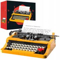 Konstrukciniai blokeliai, retro stiliaus 3D rašomoji mašinėlė, 255 dalys