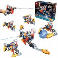 Robotas žaislinė ranka Mega Cyborg vandens šautuvas 5 viename