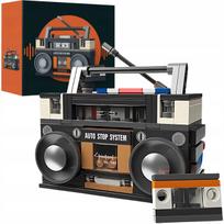 Konstrukciniai blokeliai, retro „Boom Box“ radija ir kasečių grotuvas, 168 vnt.