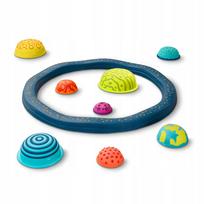 Sensorinis takelis vaikams, 16 dalių, Planet Hopper, B.Toys