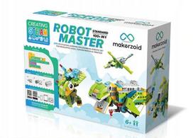 Robotų konstruktorius Makerzoid Robot Master Standard, 370 detalių, su programavimo galimybe