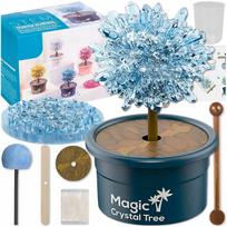 Kristalų auginimo rinkinys „Magic Tree“, mėlynas