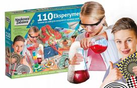 Mokslinių eksperimentų rinkinys vaikams CLEMENTONI Scientific Fun, 110 bandymų, nuo 8 metų