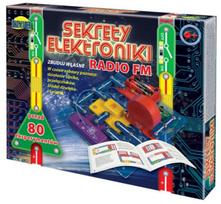 Elektronikos rinkinys DROMADER 9568, 80 eksperimentų, FM radijas