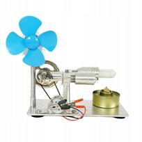 Stirling variklio generatorius, edukacinis vėjo malūnas, NikolaToy