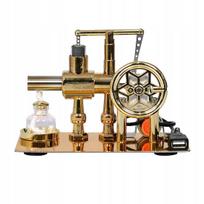 Mini Stirling variklio mokomasis modelis su USB generatoriumi