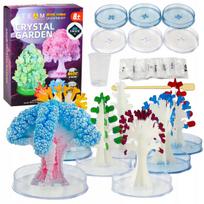 Mokomasis rinkinys vaikams „Crystal Breeding“ – 6 kristalų medžiai