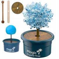 Kristalų auginimo rinkinys „Magic Tree“ su gėlių vazonu ir video instrukcija