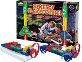 Eksperimentų rinkinys Dromader: automobilis ir valtis, smulkioji elektronika, 6+