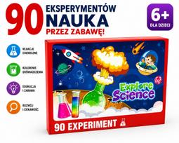 Eksperimentų rinkinys vaikams, 90 bandymų, 6+