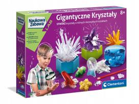 Mokslinis rinkinys CLEMENTONI Giant Crystals, šviečiantis