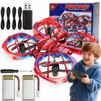 Mini dronas vaikams su LED apšvietimu, tinkamas dovanai