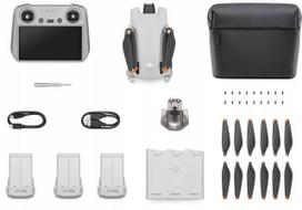 Dronas DJI Mini 3 su valdymo pultu ir Fly More Combo rinkiniu
