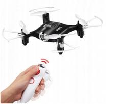 Dronas SYMA X20-S su 3D akrobatika, giroskopu ir LED lemputėmis, valdomas nuotoliniu būdu