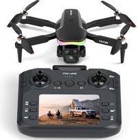 Dronas FAKJANK F417 PRO su LCD ekranu, 2 HD FPV kameromis ir 2 įkraunamomis baterijomis