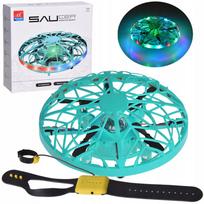 Nuotoliniu būdu valdomas dronas RC0653 su LED ir rankiniu valdymu