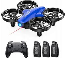 Mini dronas vaikams TOMZON A24, mėlynas