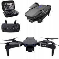 Dronas E88 Pro su WiFi kamera, 250 m nuotolis, 3 baterijos, mokomasis žaislas