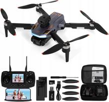 Sulankstomas dronas su kamera, FPV, LED, 3D vingių režimu