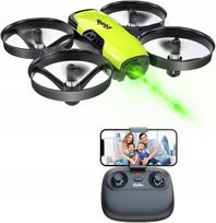 Vaikiškas dronas su kamera ir 3 LED akumuliatoriais