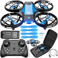 Mini dronas vaikams 4D-V8 su LED apšvietimu, patvarus, mokymuisi