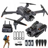 Žaislinis dronas P12, sulankstomas, su HD kamera, be krypties režimo, automatinis laikymasis ore