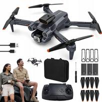 Mini dronas su 720P kamera, galvos režimu, 3 baterijos, 15 min. skrydžio laikas