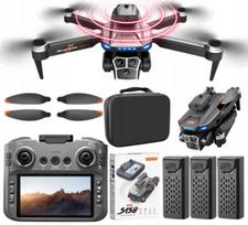 Dronas su 4K WiFi kamera, 5G GPS, C0, valdymas nuotoliniu pultu, veikimo nuotolis 2000 m