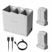 Baterija su įkrovikliu DJI Mini 3 / 3 Pro / Mini 4 Pro dronams, 3850mAh