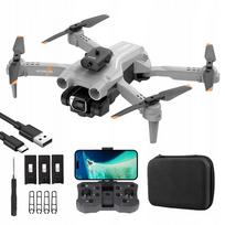 Sulankstomas dronas su išmaniu nuotolinio valdymo pultu ir dviem 4K kameromis