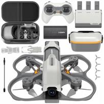 FPV drono rinkinys CADDXFPV Protos HD RTF su 2,4 GHz ELRS akiniais ir valdymo pultu