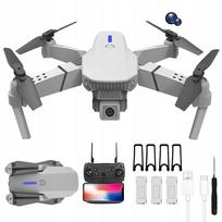 Žaislinis dronas F10 su 2 WiFi HD kameromis, gestų valdymu ir sklandymo režimu