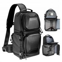 Foto kuprinė K&F Concept Urban Wander U02, 10 l, juoda