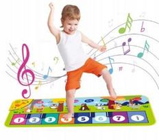 Muzikinis edukacinis kilimėlis vaikams, 110 cm