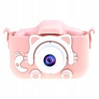 Vaikiškas fotoaparatas Kitten ABC2, 3 Mpx, rožinis